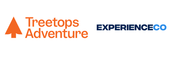 Treetops Adventure x Experience Co Logos